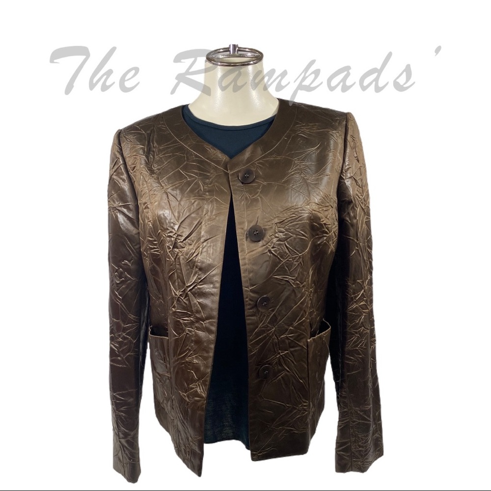 NEW Vintage Lafayette 148 New York Acetate Jacket Size 6